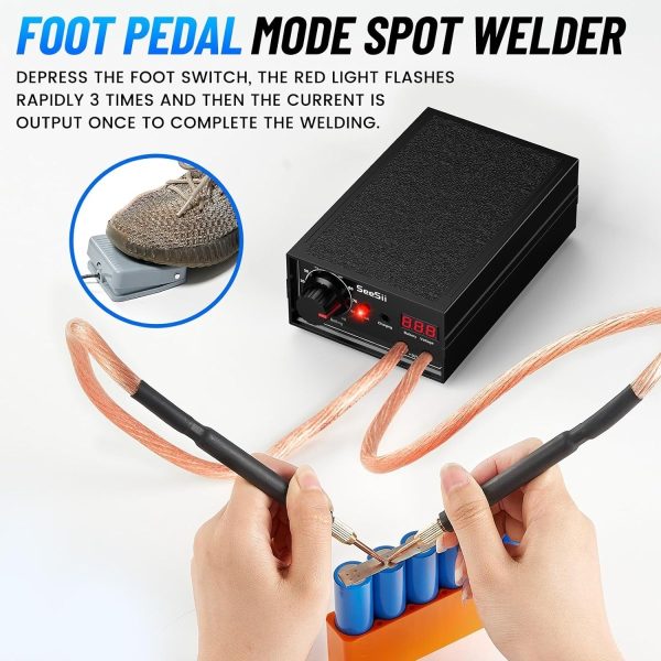 Seesii 8000W Spot Welder SEE-08 10-90 Gears with Dual Pulse Output - Image 8