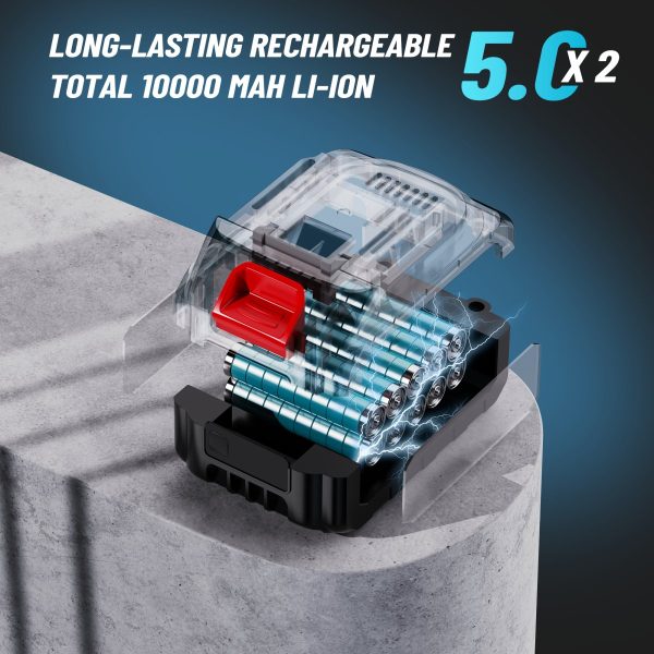SeeSii M12 Ace Battery Chainsaw 12 Inch with 2*4000mAh Batteries - Image 2