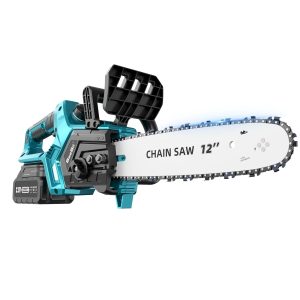 SeeSii M12 Ace Battery Chainsaw 12 Inch with 2*4000mAh Batteries