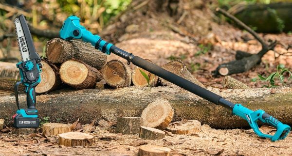 Seesii P8 Ace 2-in-1 Pole Saw & MiniChainsaw, battery powered pole chainsaw - Image 2