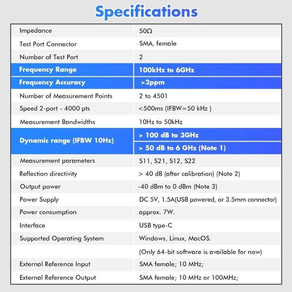 Seesii LibreVNA 2.0 Vector Network Analyzer 100kHz-6GHz - Image 7