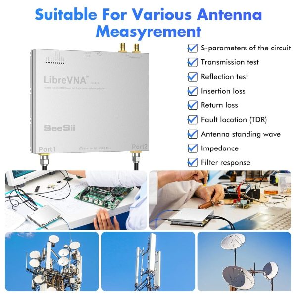Seesii LibreVNA 2.0 Vector Network Analyzer 100kHz-6GHz - Image 8