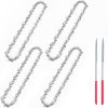Seesii Mini Chainsaw Chain Replacement for Seesii And All Brands Mini Chainsaw