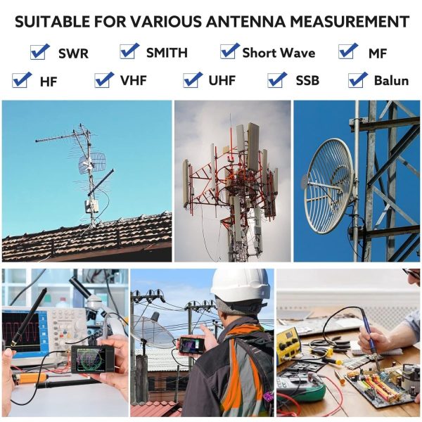 Seesii Nanovna-H 2.8'' Vector Network Analyzer 10KHz-1.5GHz - Image 8