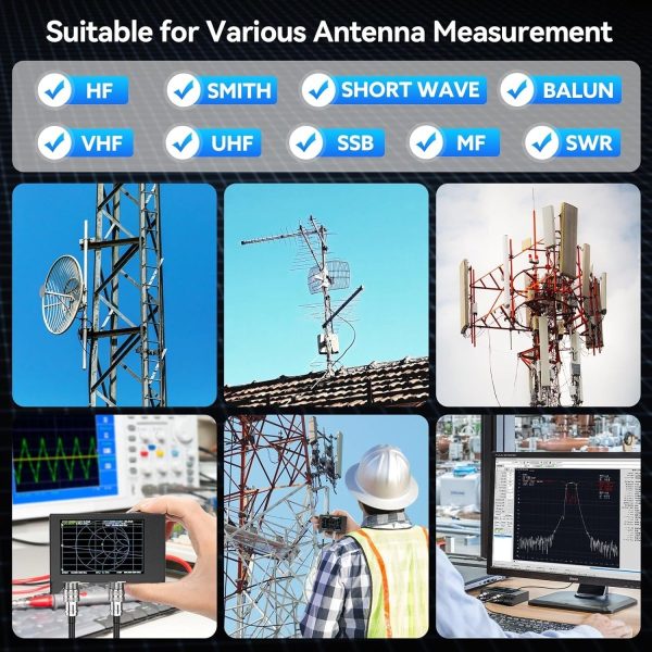 Seesii NanoVna SAA-2N 4'' Antenna Analyzer 50KHz-3GHz - Image 9