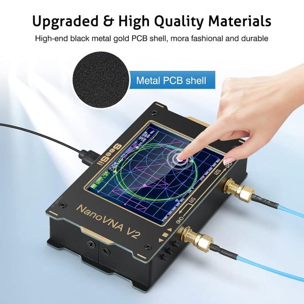 Seesii Nanovna SAA-V2 3.2'' Vector Network Analyzer 10KHz-3GHz - Image 6