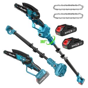 Seesii P6 Ultra 2-in-1 Cordless Pole Saw & Mini Chainsaw