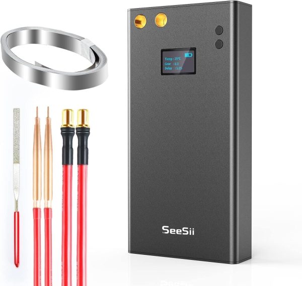Seesii ‎SE-201 7500mAh Portable Spot Welder 80 Gears Adjustable with LCD Screen