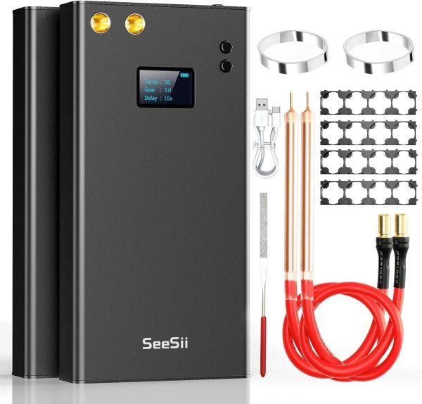 Seesii SE-203 11000mAh Spot Welder 80 Gears Adjustable with LCD Screen