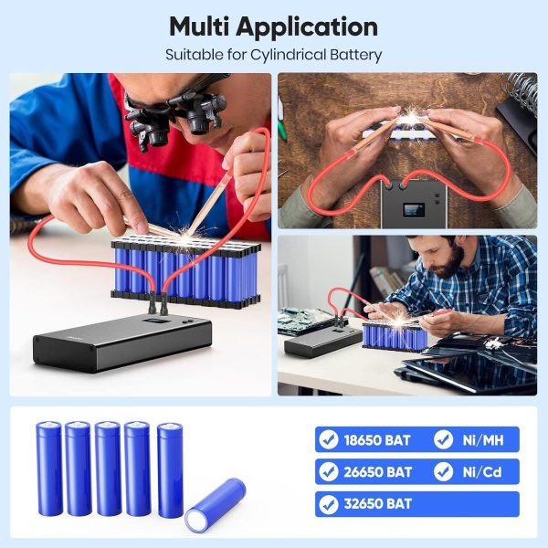 Seesii SE-203 11000mAh Spot Welder 80 Gears Adjustable with LCD Screen - Image 7