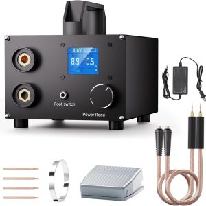 Seesii SE203 Dual Farad Spot Welder 250 Gears 3000F Capacitor with LCD