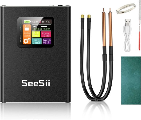 Seesii SE-215 5000mAh Spot Welder 30 Gears Adjustable with LCD