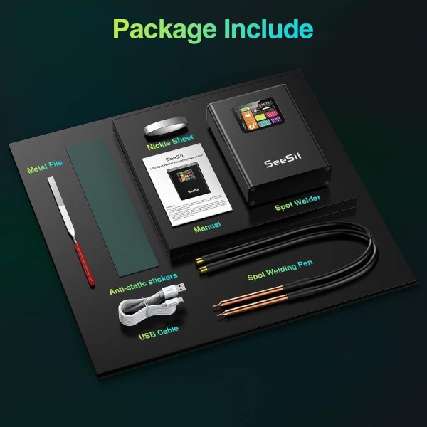 Seesii SE-215 5000mAh Spot Welder 30 Gears Adjustable with LCD - Image 9