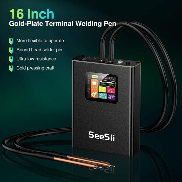 Seesii SE-215 5000mAh Spot Welder 30 Gears Adjustable with LCD - Image 6